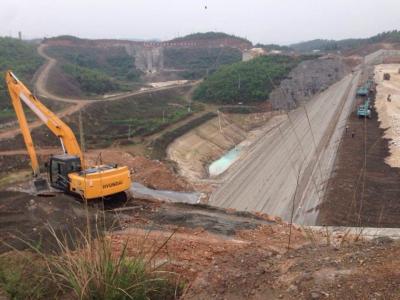 北川開茂水庫工程